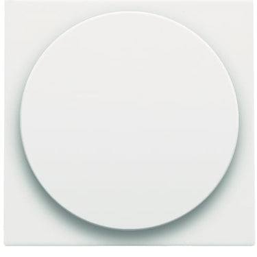 Afdækning til lysdæmper med drejepotentiometer white coated - 1