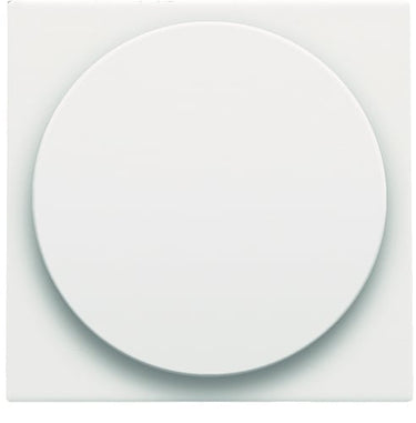 Afdækning til lysdæmper med drejepotentiometer white coated - 1
