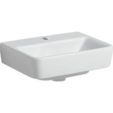 Geberit Renova Plan håndvask 450 x 340 x 170 mm hvid porcelæn - 1