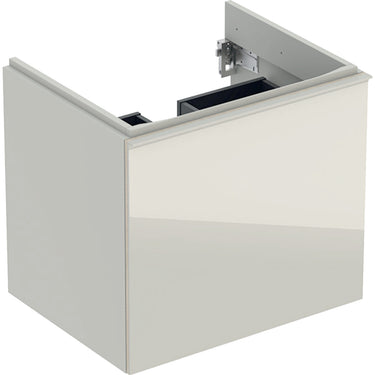 Geberit Acanto vaskeskab 595x535x475mm 1skuffe sand-grå spånplade lak - 1
