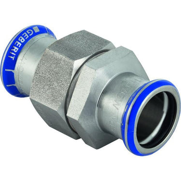 Geberit Mapress rf union med omløber i kromnikkelst: 28mm - 1