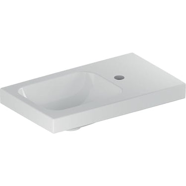 Geberit iCon Light håndvask t/møbel 530 x 310 mm hvid porcelæn KeraTect - 1