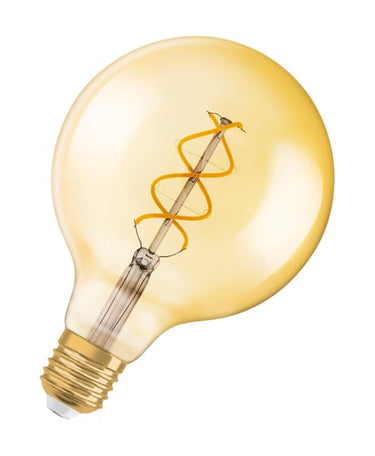 OSRAM Vintage 1906 LED globe spiral 4,5W/820 (25W) E27 guld dæmpbar - 1