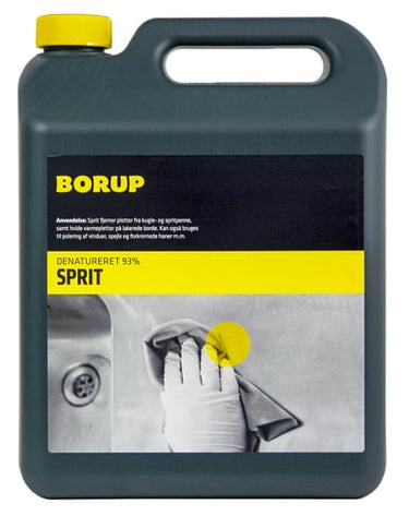 Husholdningssprit denatureret 93% 5 liter - 1
