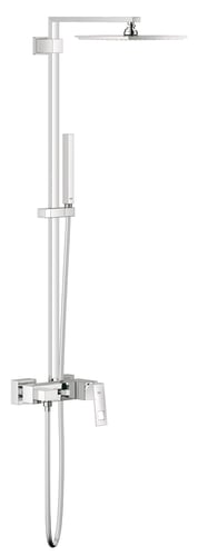 GROHE Euphoria Cube 230 etgrebs brusesystem til væg krom - 1