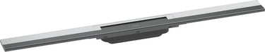 hansgrohe RainDrain Flex kappesæt til flise bruseafløb 800 mm fri mont./kan afkortes krom - 1