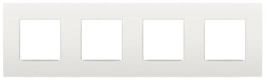 Ramme 4-modul Niko Intense white - 1