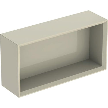 Geberit Icon vægskab 450 x 132 x 233 mm sandgrå højkomprimeret trelags-spånplade lakeret blankpoleret - 1