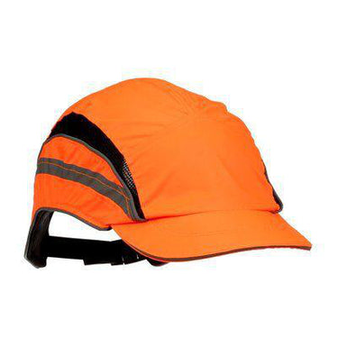 3M First Base 3 Bump Cap 2021874 Classic 55mm skygge Hi-Vis orange - 1