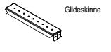 Tabula glideskinne - 1