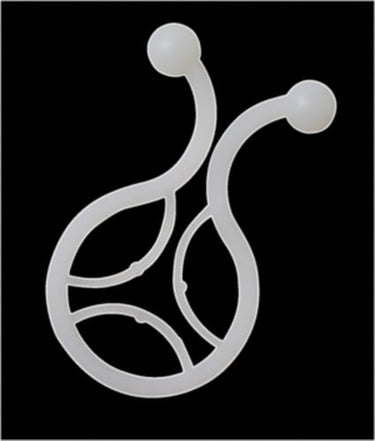 Clips twist pose 1000 stk - 1