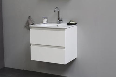 Sanibell Online møbelsæt 60x46cm hvid højglans usamlet - 1