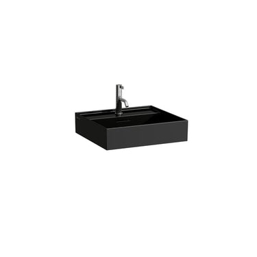 LAUFEN Kartell By LAUFEN håndvask 50 x 46 cm sort højglans - 1