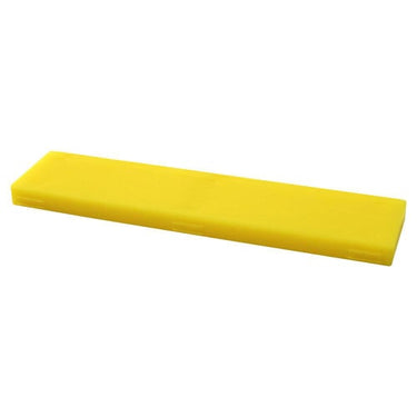 Knudsen Kilen Styreklods 100x22x5 mm gul 500 stk - 1
