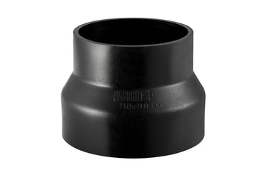 PEH reduktion centrisk Geberit Ø63 x 56 mm - 1