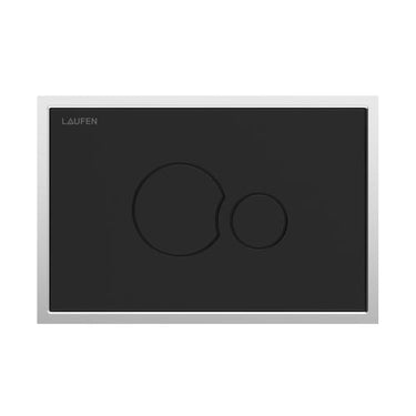 LAUFEN LIS betjeningsplade Duo AW106 sort - 1