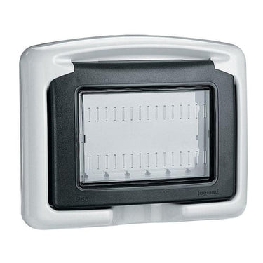 Plexo 55 adapter Mosaic IP55 3M grå - 1