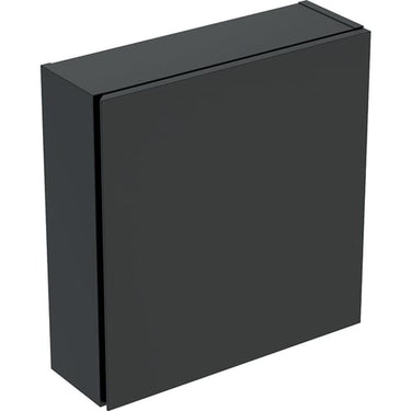 Geberit Icon overskab 450 x 150 x 467 mm 1 låge Lava højkomprimeret trelags-spånplade mat lakeret - 1