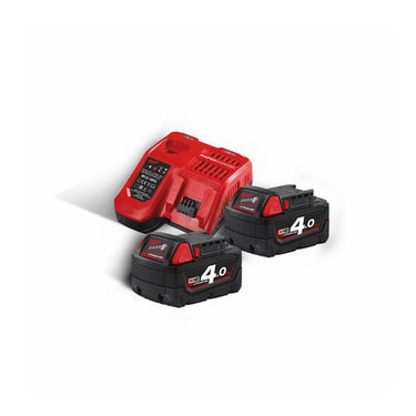 18V Batterisæt M18 NRG-402 lader + 2x4,0Ah - 1