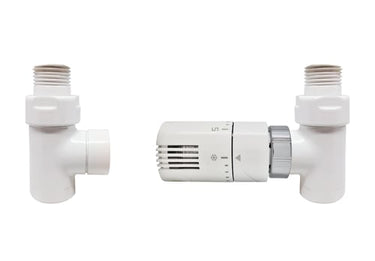 KRISS Cylinder Rum ventilsæt 1/2" LL hvid - 1