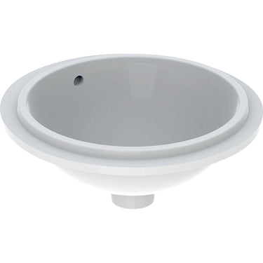 Geberit Variform håndvask 390x181mm underlim hvid porcelæn KeraTect - 1