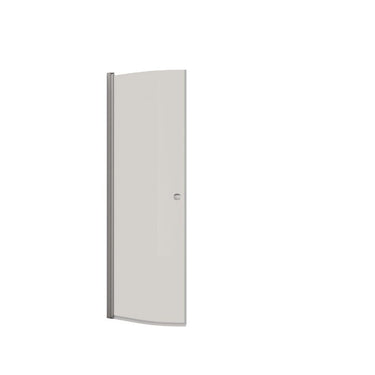Dansani E91-01 Match E-halvrund svingdør 89-91 cm satin/klar - 1