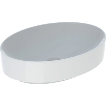 Geberit Variform håndvask 550x400x158mm t/bordpl hvid porcelæn KeraTect - 1