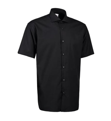 Seven Seas fine twill modern s/s SS254 sort str 3XL - 1