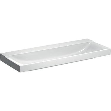 Geberit XENO² håndvask 1200x140x480mm t/møbel/bolt hvid porcelæn KeraTect 634786630 - 1