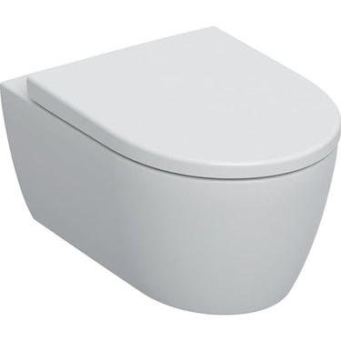 Geberit iCon væghængt toilet m/sæde Rimfree mat hvid - 1