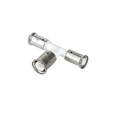 Henco pres tee PVDF reduceret - 2 afgreninger 20 x 26 x 20 mm - 1