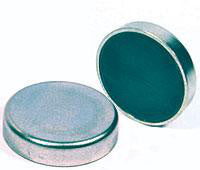 Pottemagnet Ø10mm 0,4kg flad ECLIPSE 1stk - 1