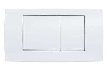 Geberit Twinline30 betjeningsplade hvid - 1