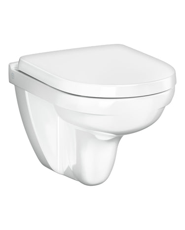 Gustavsberg Nordic væghængt toilet HygienicFlush m/SC og QR sæde - 1