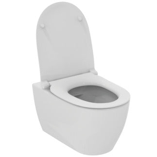 Ideal Standard i.life O vægskål m/sæde porcelæn 350x535x400mm t/indb.cist hvid - 1