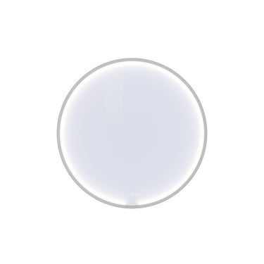 Dansani Moon rammespejl Ø75 cm med LED lys hvid mat - 1