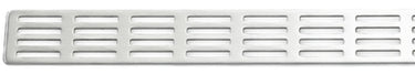Unidrain ClassicLine stripe rist - børstet rf stål 1605 800mm - 1