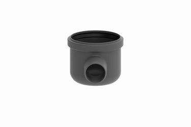 Unidrain Linie udløbshus m/vandret udløb Ø50mm - 3