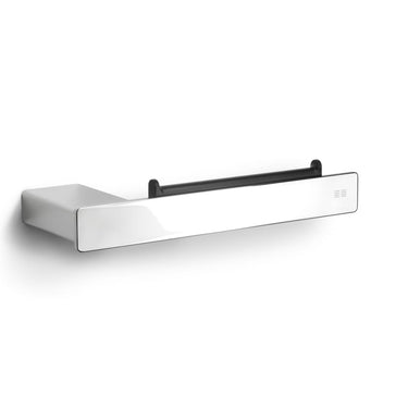 Unidrain ReFrame toiletrulleholder poleret stål - 1