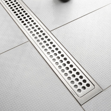 Unidrain ClassicLine ramme - børstet rf stål 3004 900 x 8mm fritliggende - 3