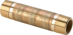 Nippelrør Rødgods og Siliciumbronze