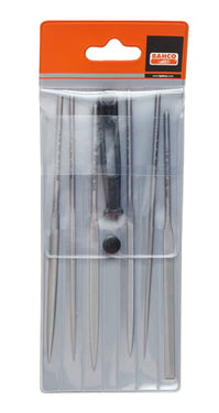 Bahco nålefilesæt 140mm 6 styk HG 2 - 1