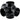 PEH grenrør 88,5/90° Geberit 110/110 mm 3-grene sort - 1