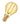 OSRAM Vintage 1906 LED krone 2,5W/825 (22W) E14 guld - 1