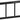 LK FUGA PURE designramme glas 3x1,5 modul sort - 1