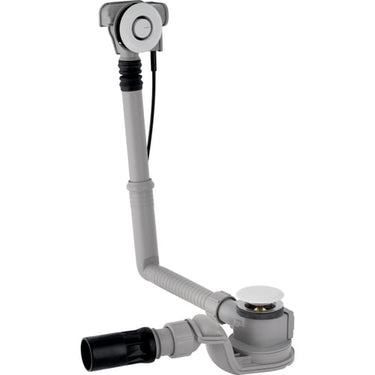 Geberit afløbsgarniture m/trykbetjening t/badekar blankforkromet - 1