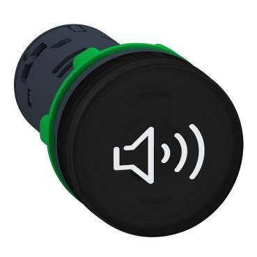 Harmony lydgiver for Ø22 mm uden lys og enten konstant eller bibbende tone på op til 90dB ved 0,1m 24V AC/DC forsyning - 1
