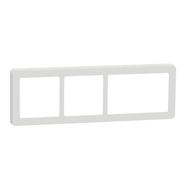 FUGA Base 63 designramme 3,5 modul hvid - 1