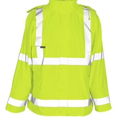 Mascot regnjakke 50101 hi-vis gul str S - 1