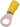 Ringkabelsko isoleret gul 4-6mm² M5 DIN46237 - 1